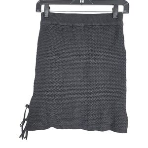 FP Beach Free people knitted boho mini skirt